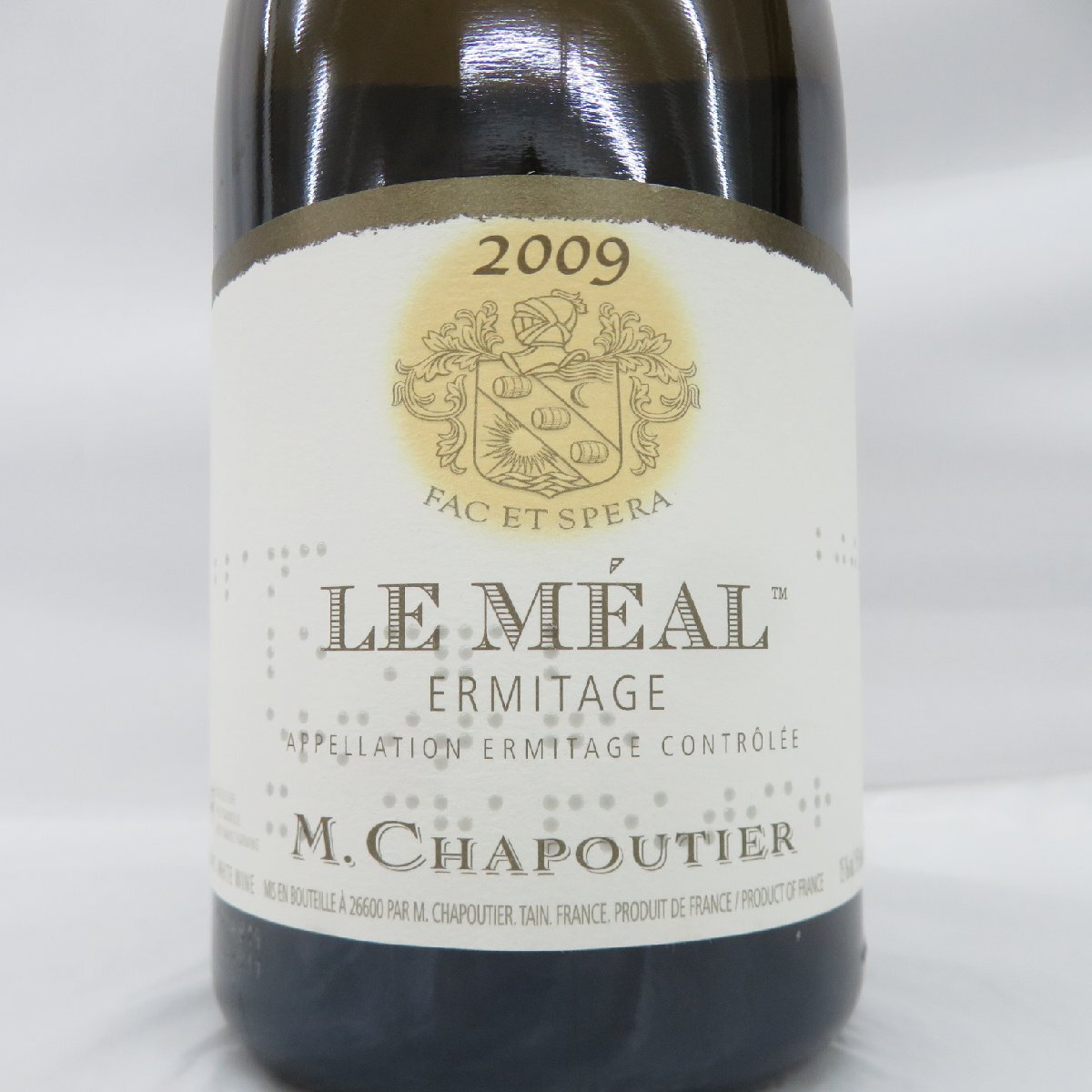 【未開栓】M.Chapoutier M.シャプティエ エルミタージュ ル・メアル 2009 白 ワイン 750ml 15% 11571903 0511の画像2