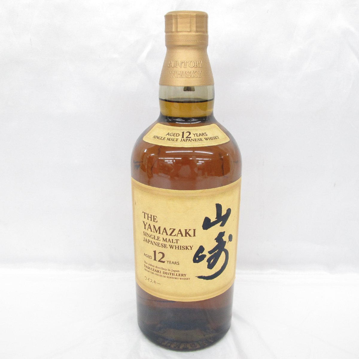 1 jpy ~[ not yet . plug ]SUNTORY Suntory Yamazaki 12 year single malt whisky 700ml 43% box attaching 11574483 0512