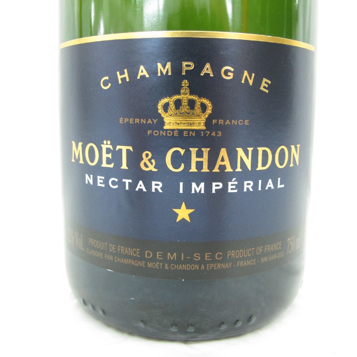 1円～【未開栓】MOET&CHANDON モエ・エ・シャンドン ネクター アンペリアル シャンパン 750ml 12% 11572680 0512の画像2