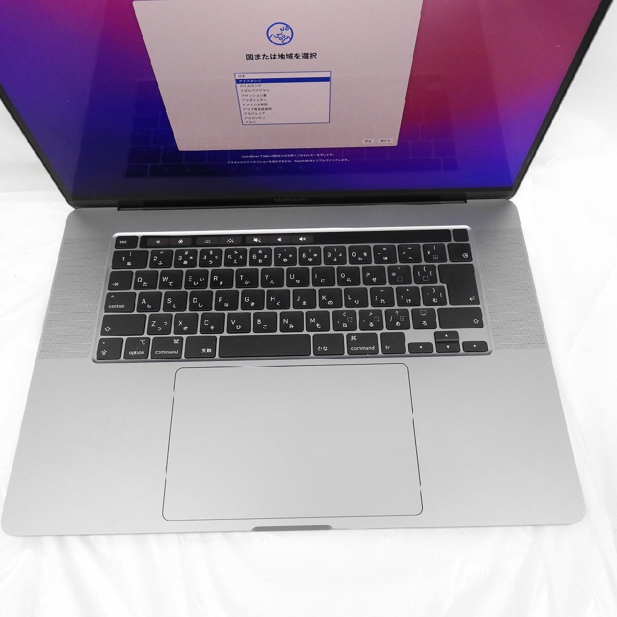 【中古品】Apple アップル ノートパソコン MacBook Pro Retinaディスプレイ 2600/16 MVVK2J/A corei9/16GB/SSD1TB 11566117 0512の画像3