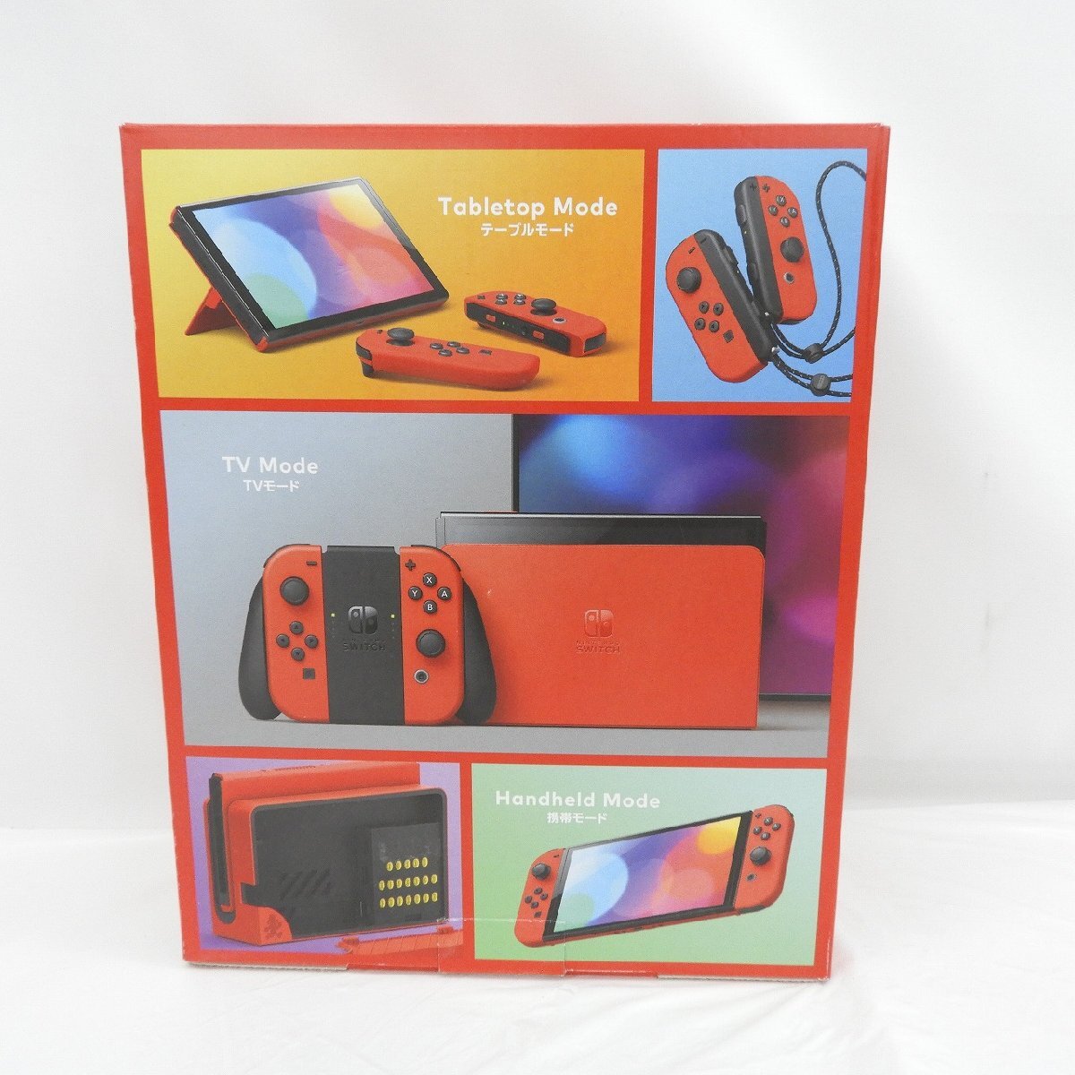 【未使用品】任天堂 NINTENDO SWITCH ニンテンドースイッチ 有機ELモデル マリオレッド HEG-S-RAAAA(JPN) ※保証開始済み 863115794 0513の画像3