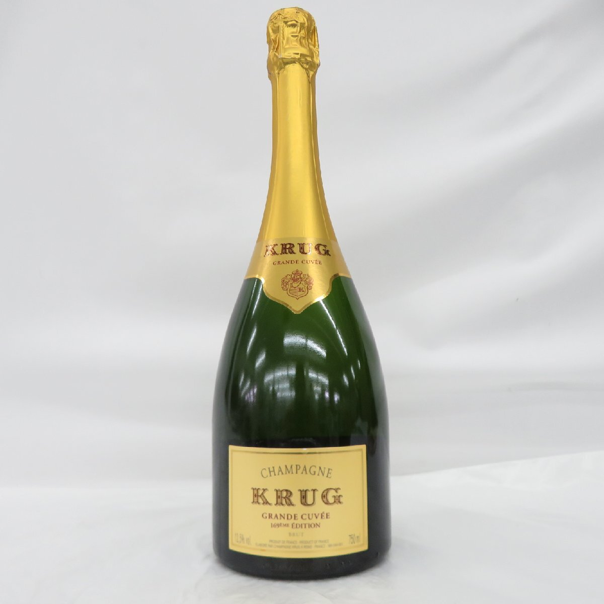 【未開栓】KRUG GRANDE CUVEE クリュッグ グランキュヴェ 169EME エディション ブリュット シャンパン 750ml 12.5% 11574171 0514_画像1