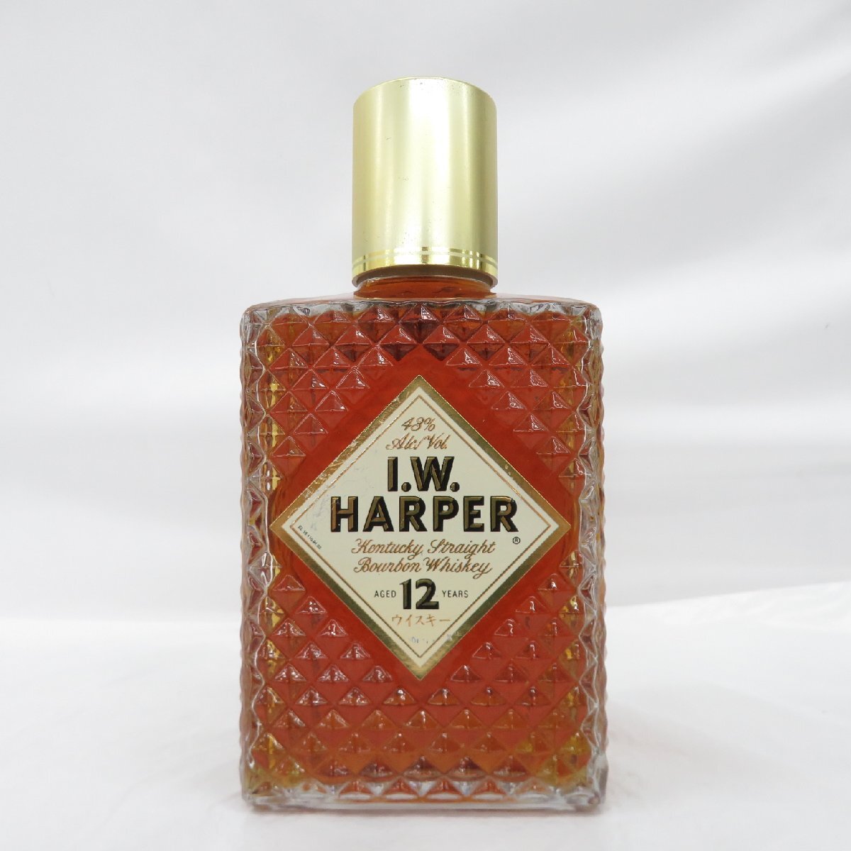 【未開栓】I.W. HARPER IWハーパー 12年 ウイスキー 750ml 43% 11575034 0514_画像1