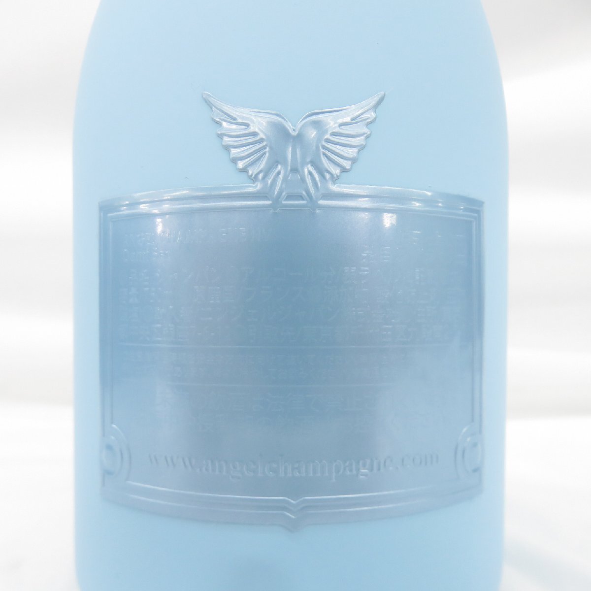 【未開栓】ANGEL エンジェル ドゥミセック ブルー レザータイプ シャンパン 750ml 12.5% ケース付 11568617 0514_画像7