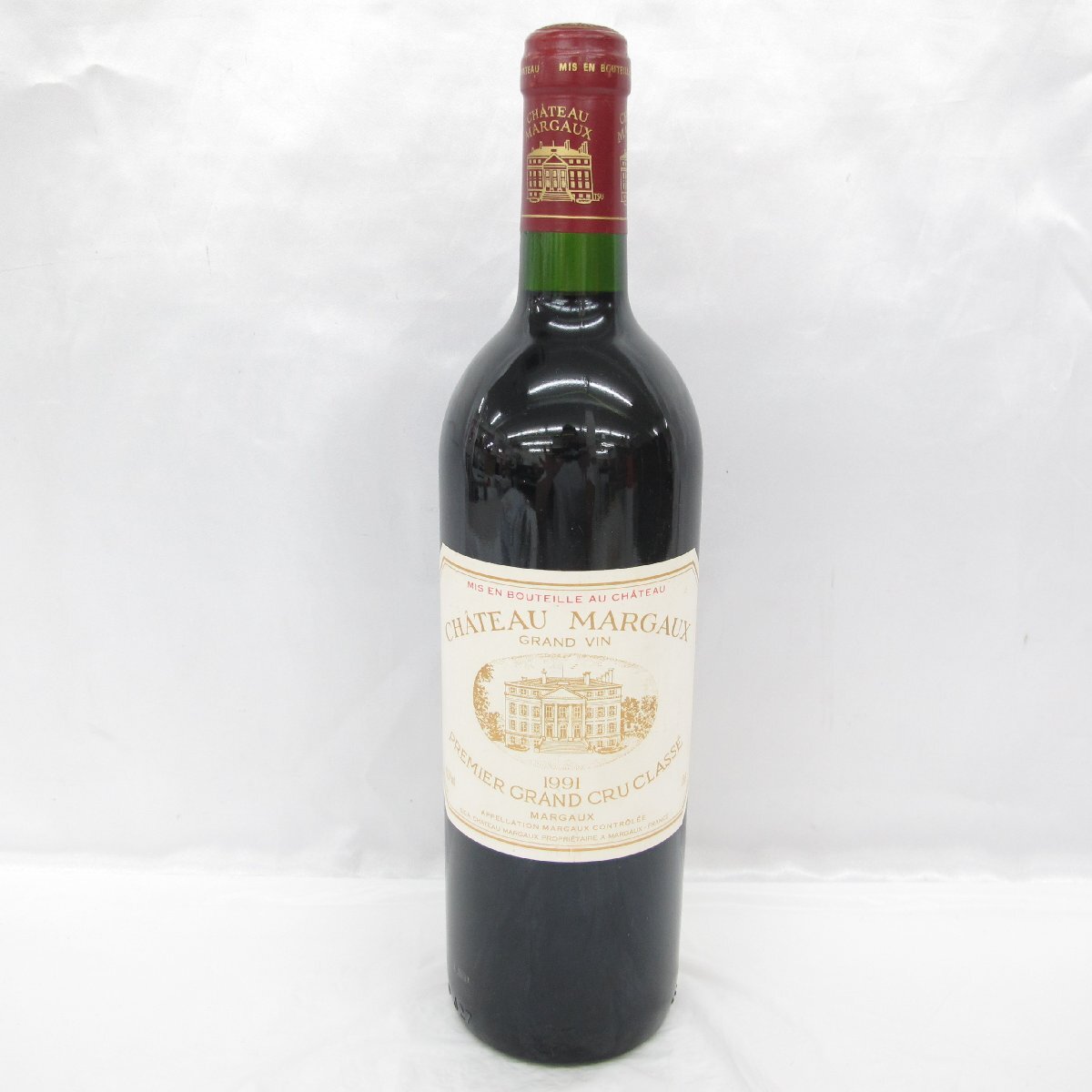 【未開栓】CHATEAU MARGAUX シャトー・マルゴー 1991 赤 ワイン 750ml 12.5% 11574608 0516_画像1