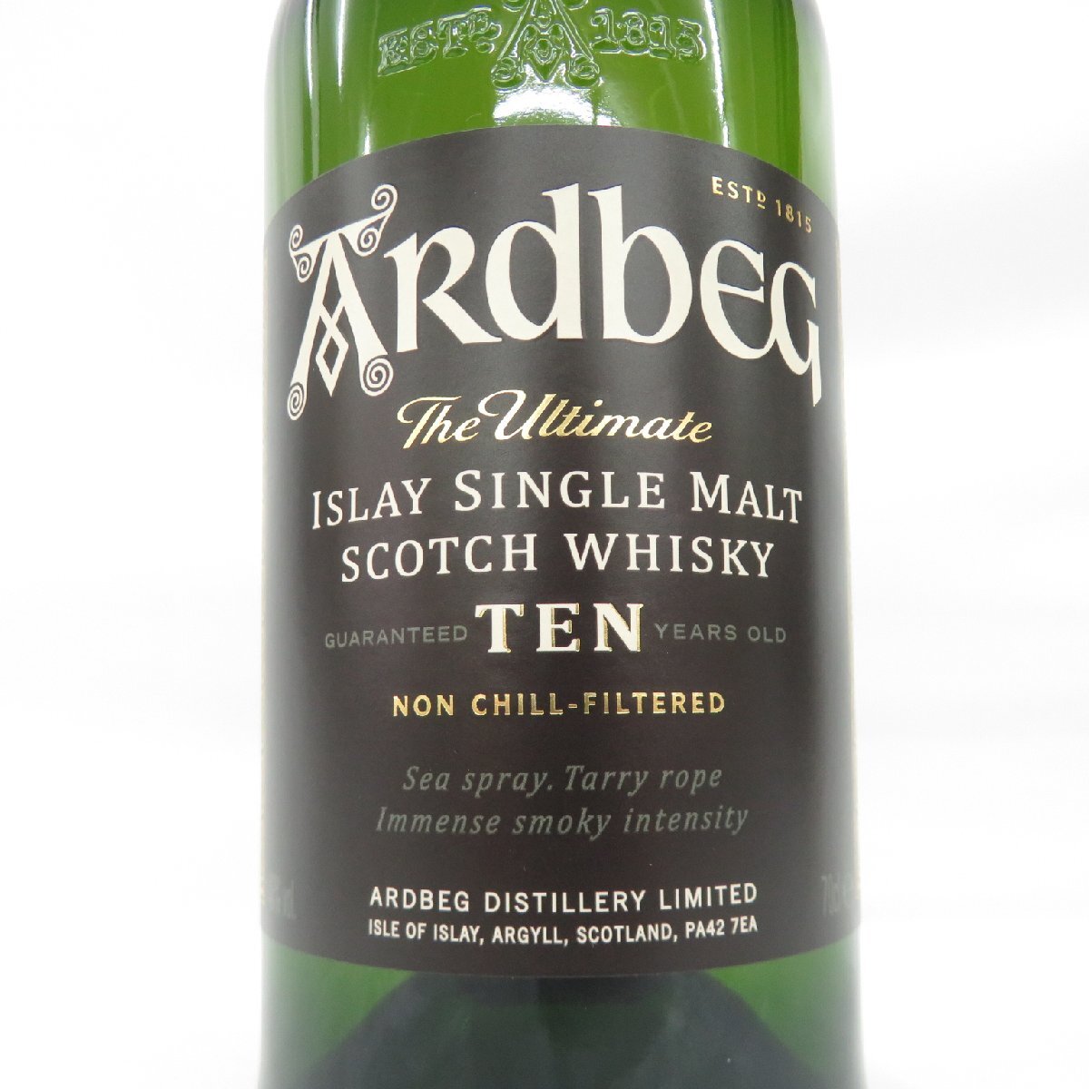 【未開栓】ARDBEG アードベッグ 10年 TEN シングルモルト ウイスキー 700ml 46% 899106123 0516_画像2