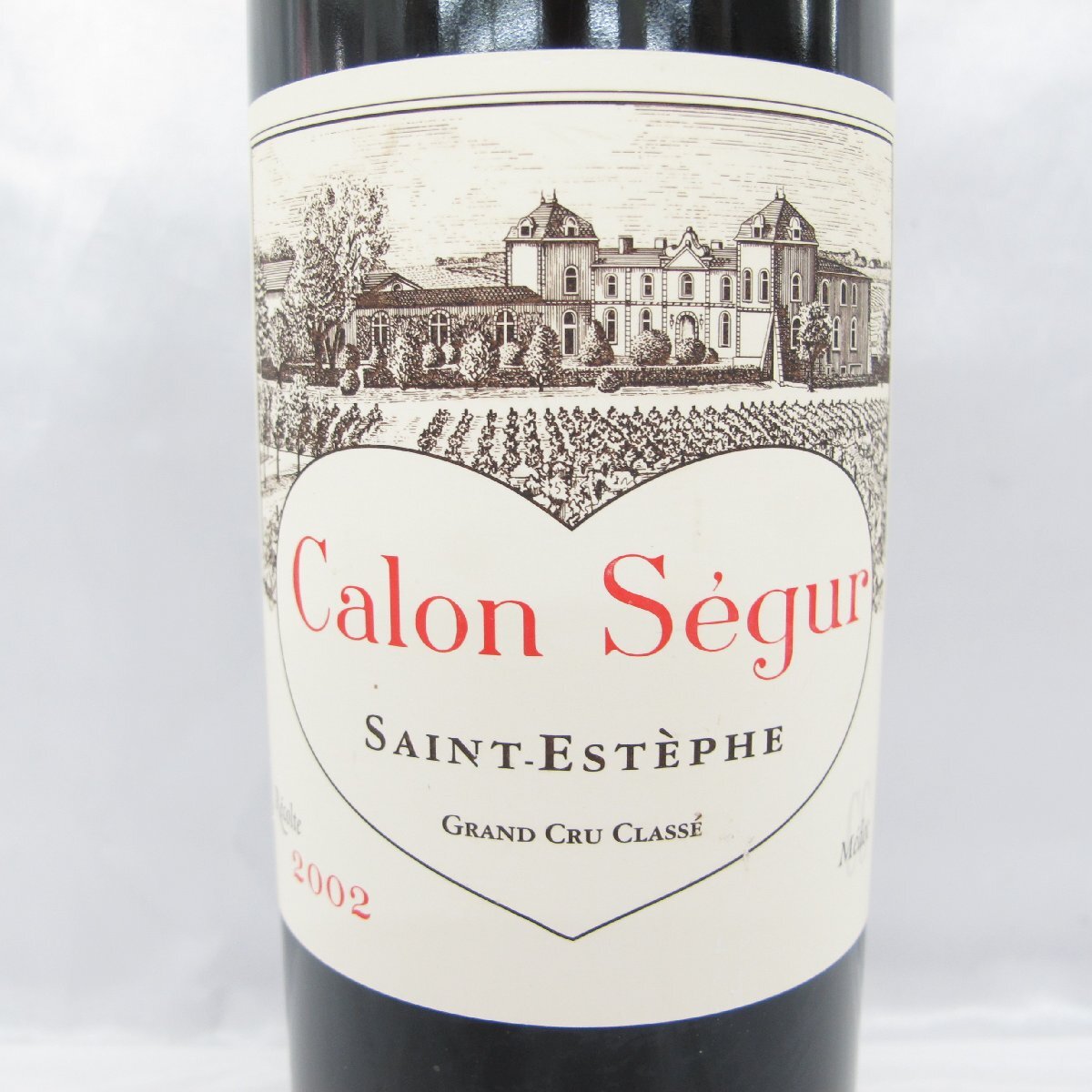 【未開栓】Chateau Calon Segur シャトー・カロン・セギュール 2002 赤 ワイン 750ml 13% 11565682 0517_画像2