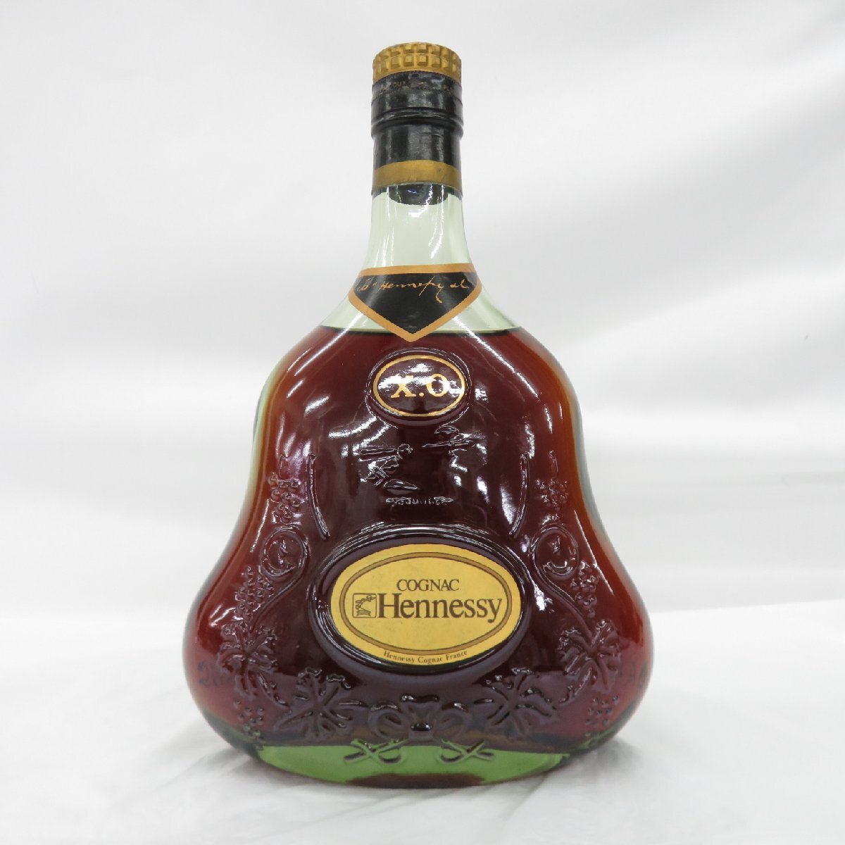 【未開栓】Hennessy ヘネシー XO 金キャップ グリーンボトル ブランデー 700ml 40% 11579892 0516_画像1