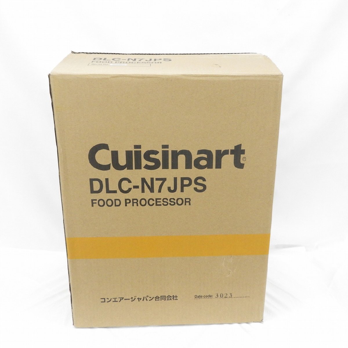 【開封済/未使用品】Cuisinart クイジナート 業務用フードプロセッサー 単機能 DLC-N7JPS 23年製 ※箱ダメージ有 11577707 0517_画像2