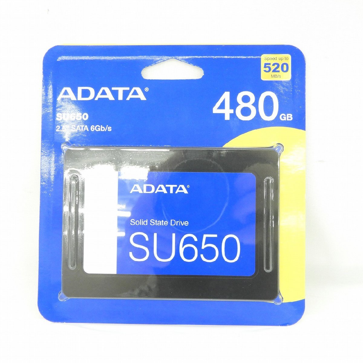 【未開封/未使用品】ADATA エイデータ Ultimate SU650 ASU650SS-480GT-R 2.5インチ 内蔵SSD 480GB 11575965 0517_画像1