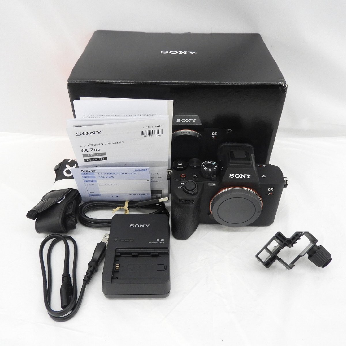 【美品】SONY ソニー ミラーレス一眼レフカメラ α7R V ILCE-7RM5 ボディ ブラック 11577861 0517_画像1