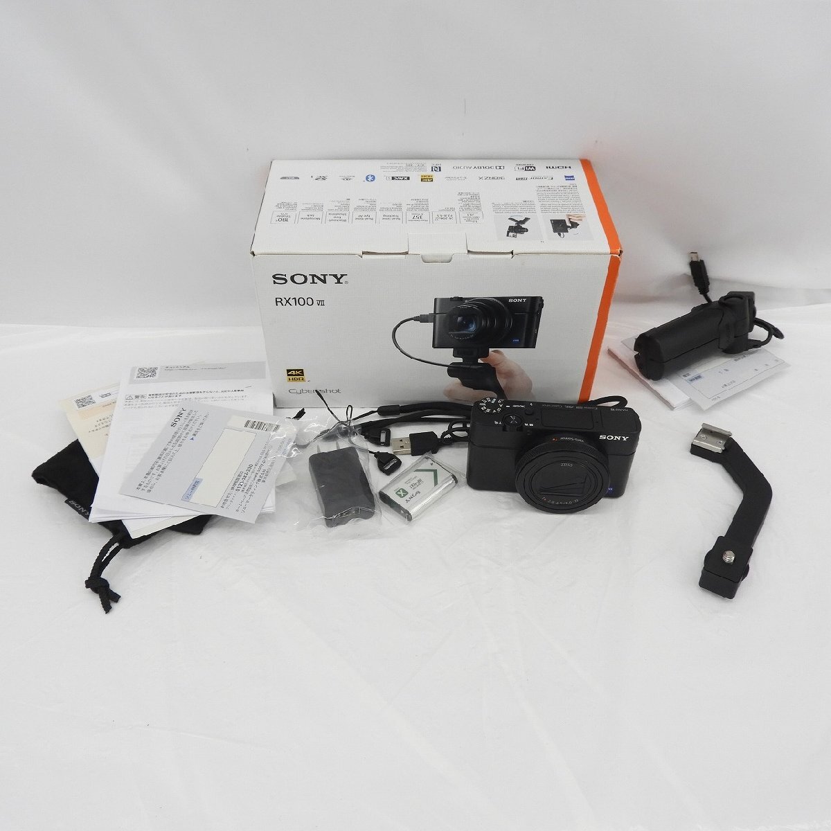 【美品】SONY ソニー コンパクトデジタルカメラ Cyber-shot サイバーショット DSC-RX100M7G シューティンググリップキット 842127632 0517_画像1