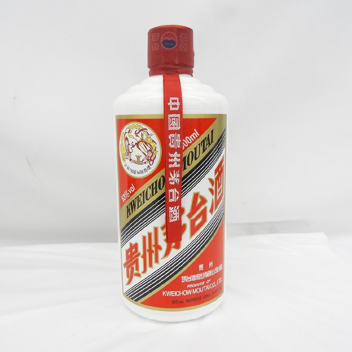 【未開栓】貴州茅台酒 マオタイ酒 天女ラベル 2023 MOUTAI KWEICHOW 中国酒 500ml 53% 940g 箱/グラス付 11567550 0517_画像2