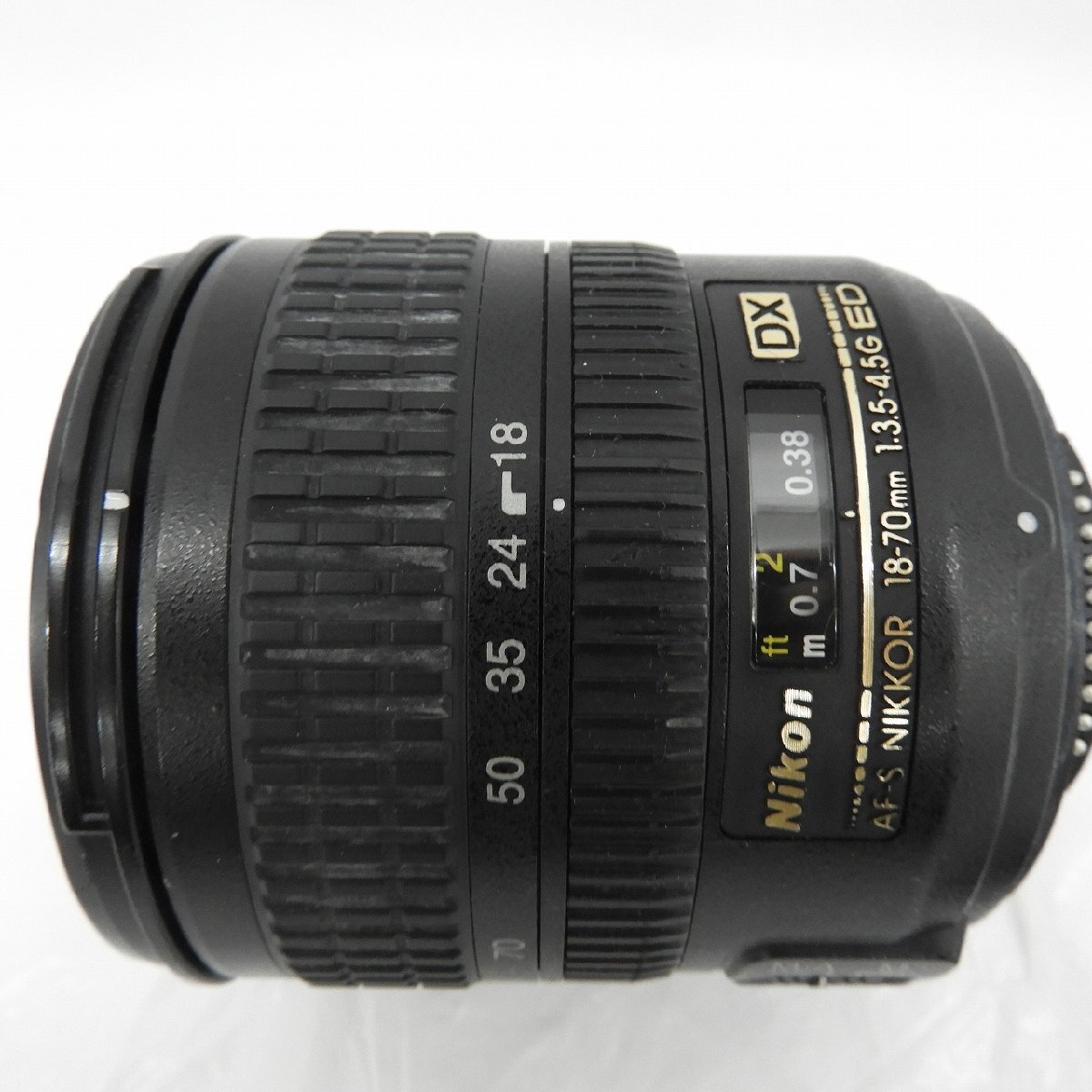 【中古品】Nikon ニコン カメラレンズ AF-S NIKKOR 18-70 f3.5-4.5 G ED DX 11580426 0519_画像4