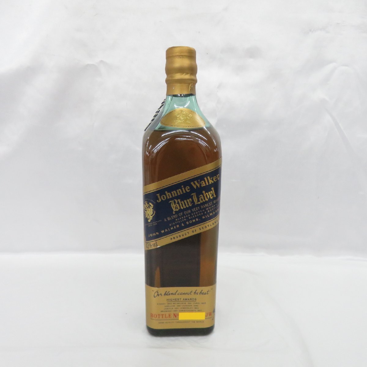 [ not yet . plug ]Johnnie Walker Johnny War car blue label whisky 750ml 43% 11579576 0519