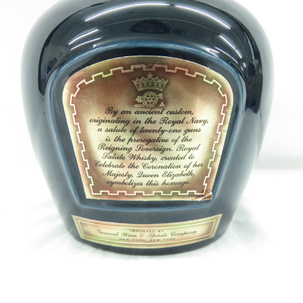 1円~ 【未開栓】ROYAL SALUTE ロイヤルサルート 21年 陶器ボトル ウイスキー 750ml 40％ 1433g 11574796 0520_画像6