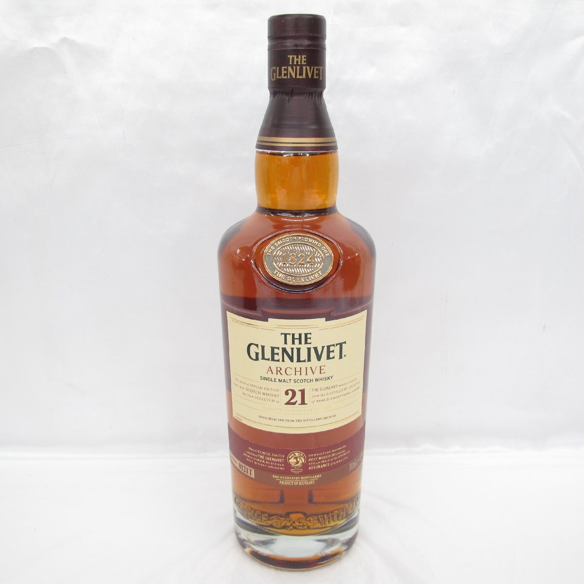 【未開栓】THE GLENLIVET ザ・グレンリベット 21年 アーカイブ ウイスキー 700ml 43% 箱付 11581808 0519_画像2