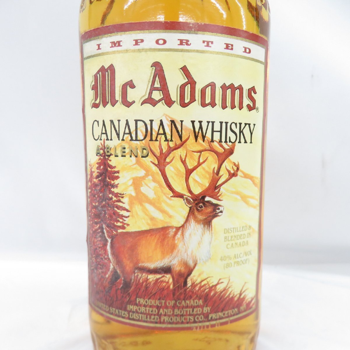 1 jpy ~[ not yet . plug ]Mc Adams Mac Adams Blend Canadian whisky 750ml 40% 11570737 0521