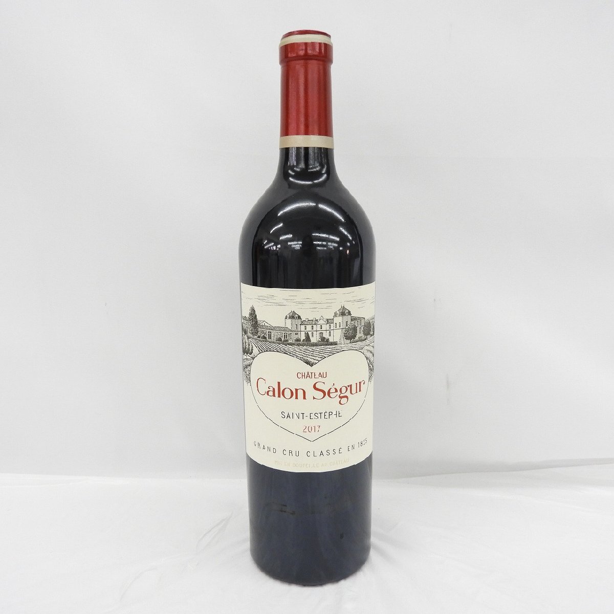 【未開栓】Chateau Calon Segur シャトー・カロン・セギュール 2017 赤 ワイン 750ml 13% 11579139 0521_画像1