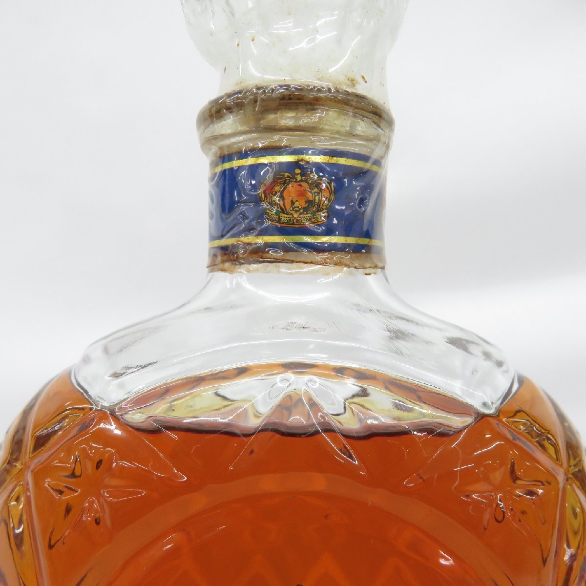 1円～【未開栓】Crown Royal クラウンローヤル (クラウンロイヤル) 15年 ウイスキー 750ml 40% ※液漏れ/目減り有 899106384 0524_画像3