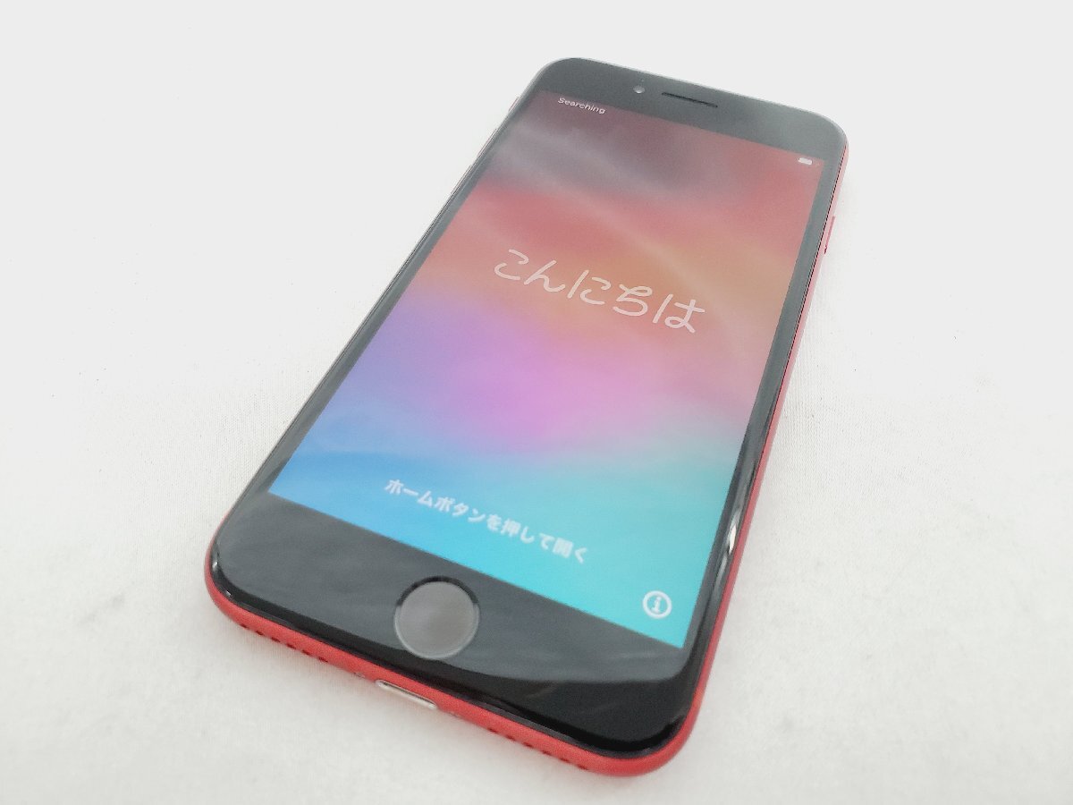【中古】au by KDDI エーユー スマートフォン Apple iPhoneSE 第2世代 128GB MXD22J/A レッド ○ ※SIMロック解除済 907341702 0518_画像1