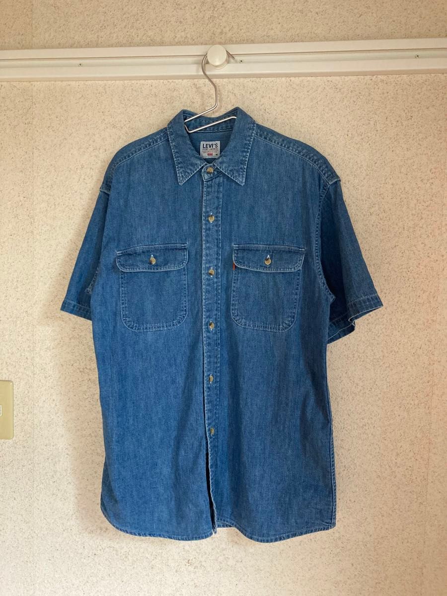 Levi’s  デニム半袖シャツ　リーバイス　Levi‘sシャツ