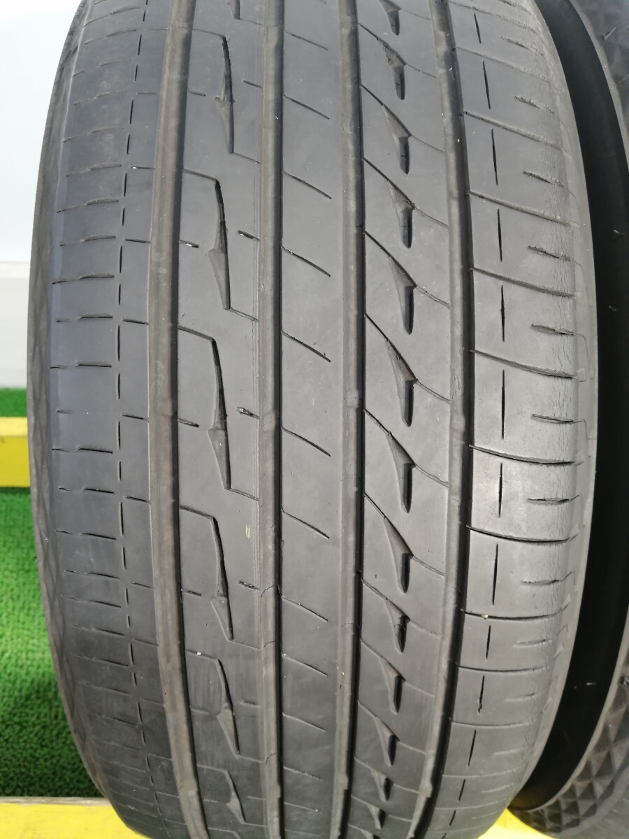 215/45R17 91W Bridgestone REGNO GR-XⅡ 中古 サマータイヤ Ⅱ本セット 送料無料 215/45/17 ブリヂストン U3640.B_画像2