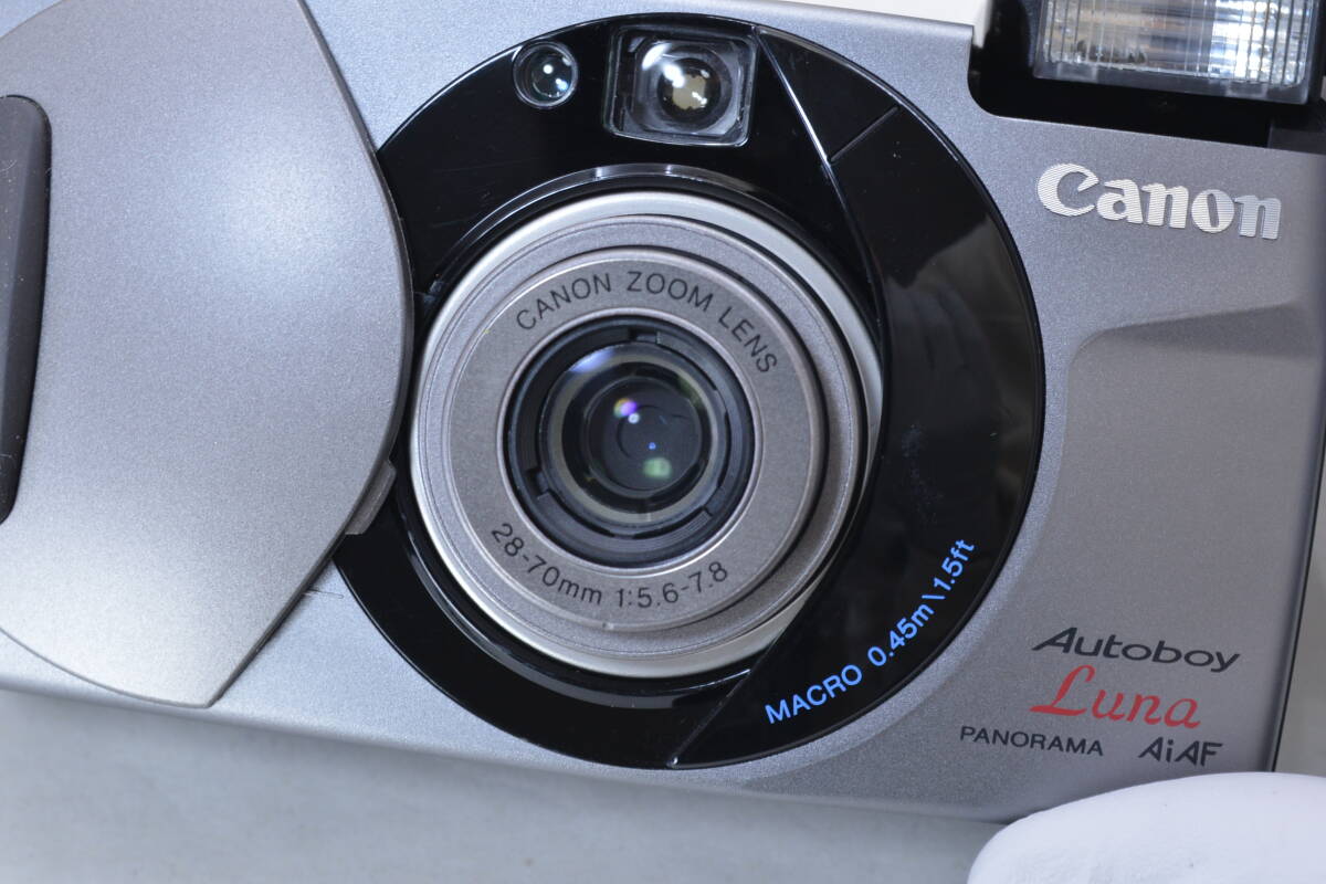 【ecoま】CANON AUTOBOY Luna 28-70mm no.8203943 コンパクトフィルムカメラ_画像7