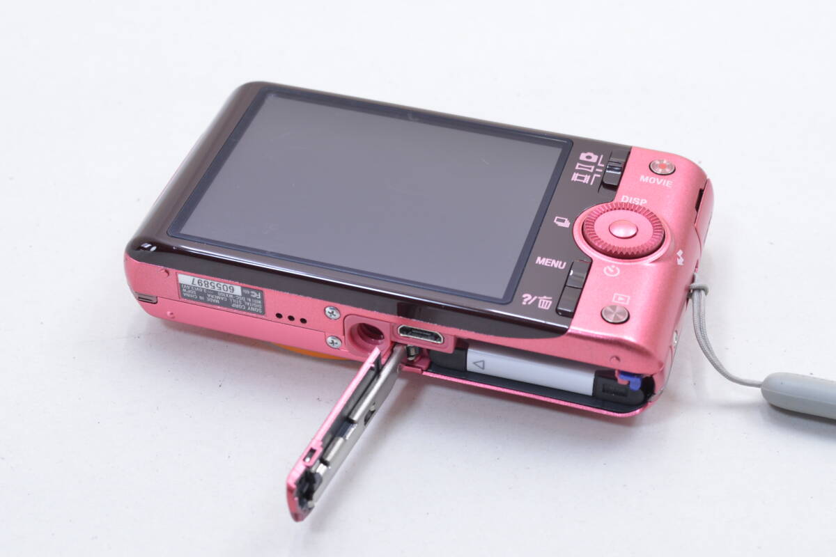 【ecoま】SONY DSC-WX100 CyberShot ピンク コンパクトデジタルカメラ_画像8