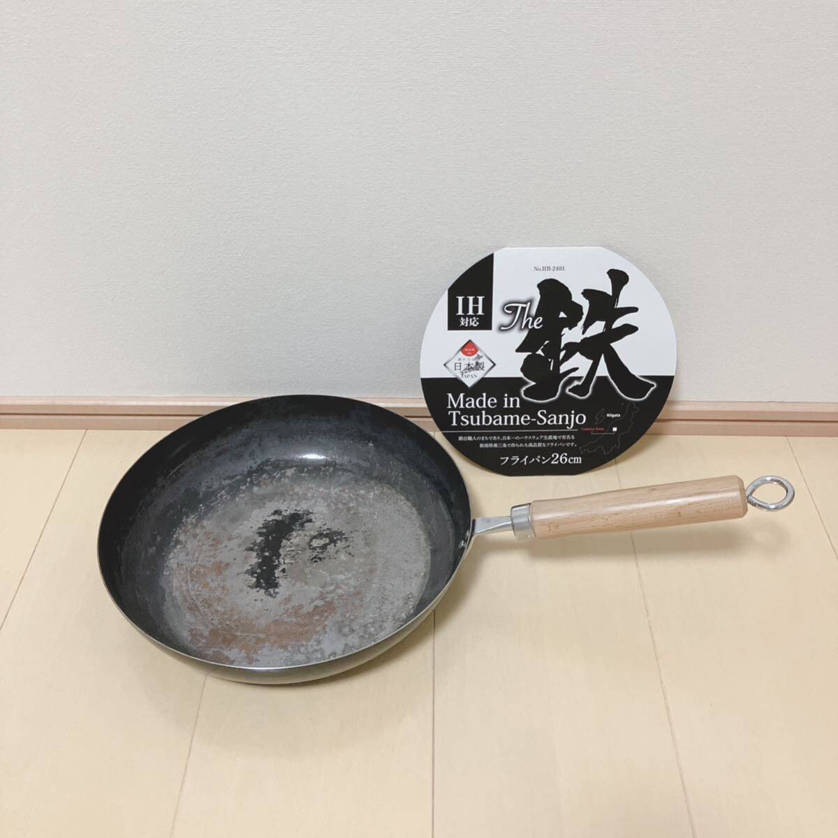  сковорода 26cm металлический сделано в Японии Niigata префектура . три статья товары для кухни кухонная утварь IH соответствует жемчуг металл The металлический 