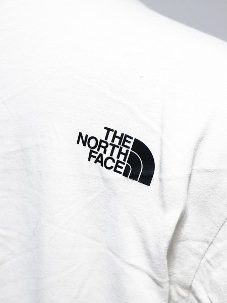 THE NORTH FACE ノースフェイス ロゴワッペン 半袖シャツ XLの画像4