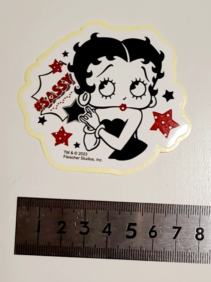 Betty Boop ベティブープ　ベティちゃん　ステッカー　シール　B_画像2