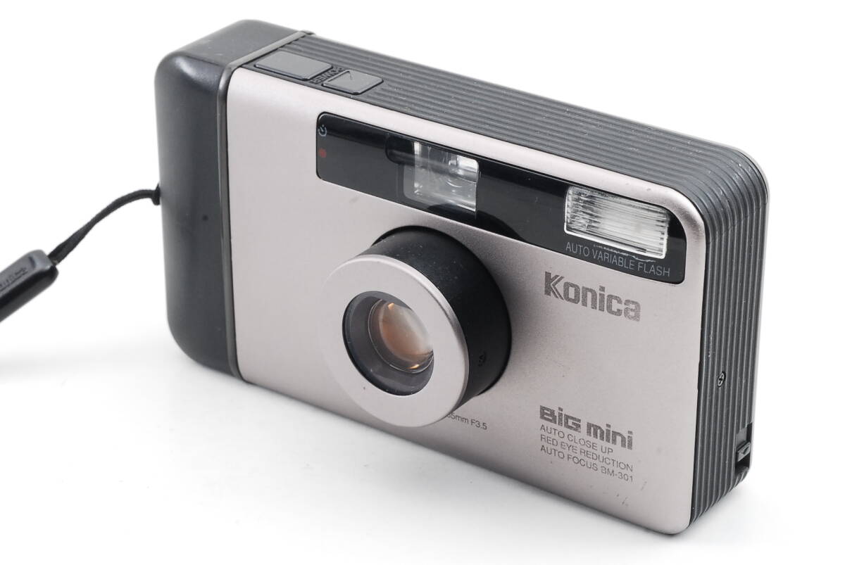 ★美品★ Konica BiG mini BM-301 コンパクトカメラ 完動 キレイ ◆828_画像1