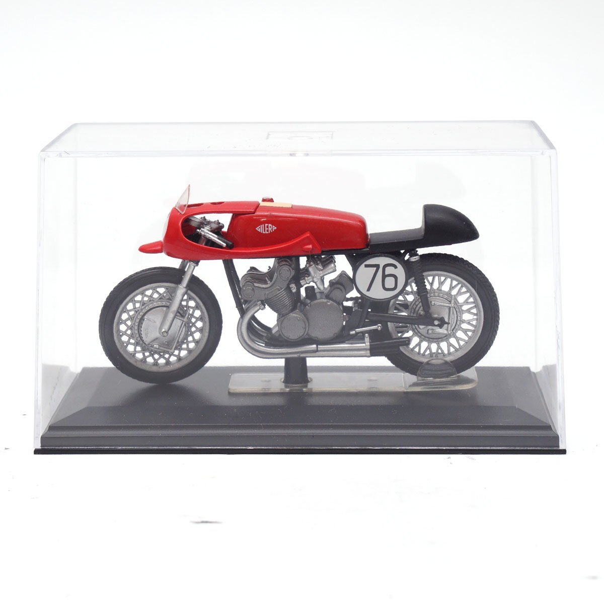 【未使用】タミヤ 1/22 GILERA 4cil. 500cc. World Champion 1954 #76 レッド コレクターズクラブ(モーターサイクルモデルズ) [H800724]_画像7
