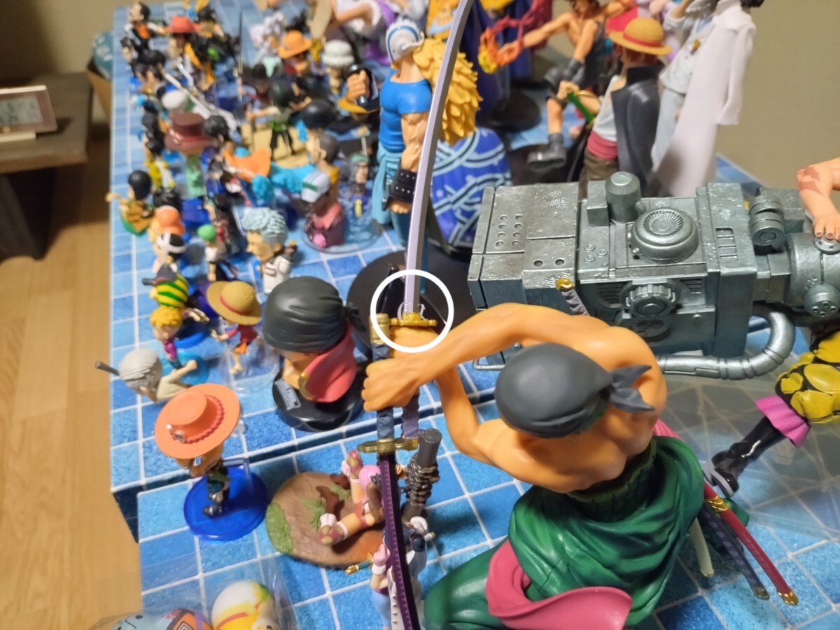 ONE PIECE ワンピース フィギュア まとめて 57種類 セット 大量 (ゾロ 訳アリ) 一番くじ 箱なし_画像10