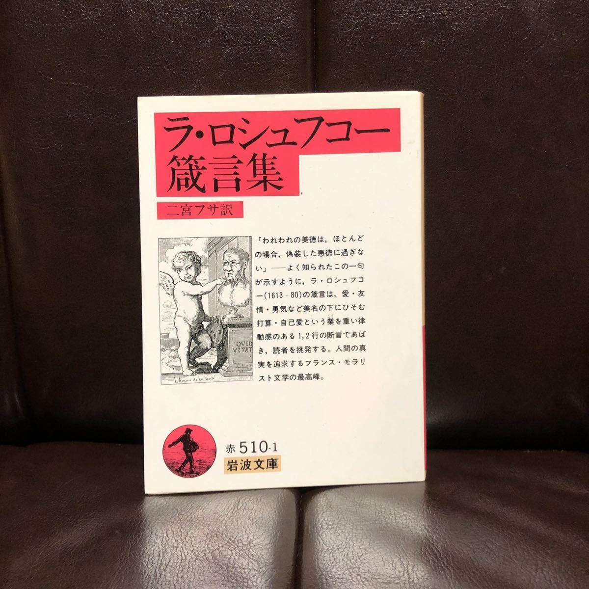 ラ ロシュフコー箴言集★モラリスト 文学 美徳 悪徳 自己愛 人生 皮肉 打算 道徳 友情 勇気 情熱 精神 心理 文豪 思想 哲学 虚栄 真理 意識_画像1