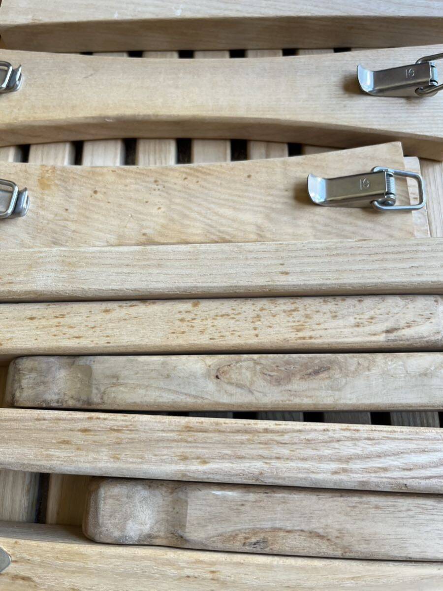 バイヤーオブメイン　ロールトップテーブル　ローテーブル　木製 キャンプ　ウッド_画像4
