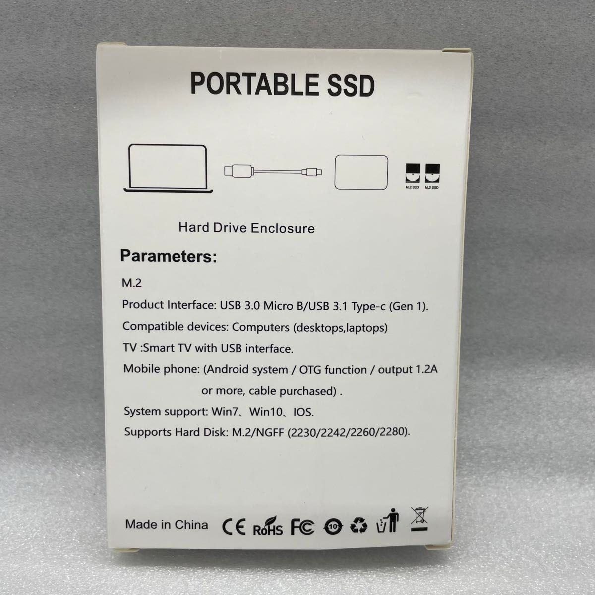 ポータブルSSD 外付け 大容量 16TB USB3.1 Type-C
