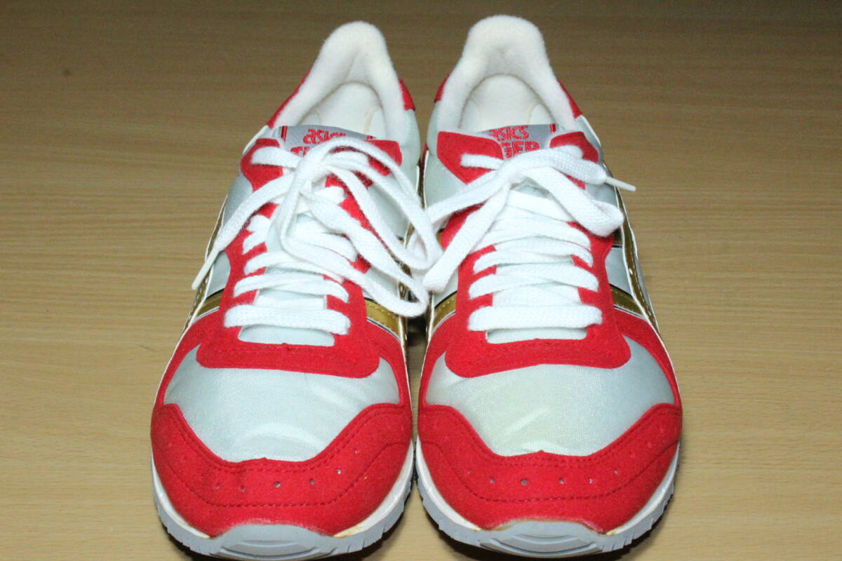  rare unused goods stain equipped 25.5cm 70~80 period ASICS TIGER dead stock new goods 