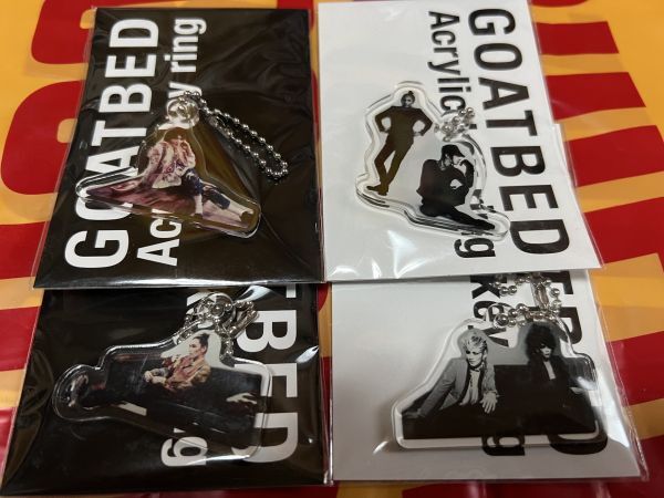 GOATBED☆アクリルキーホルダー 全4種セット☆新品未開封☆cali≠gariカリガリlab.ヘクトウXA-VAT_画像2