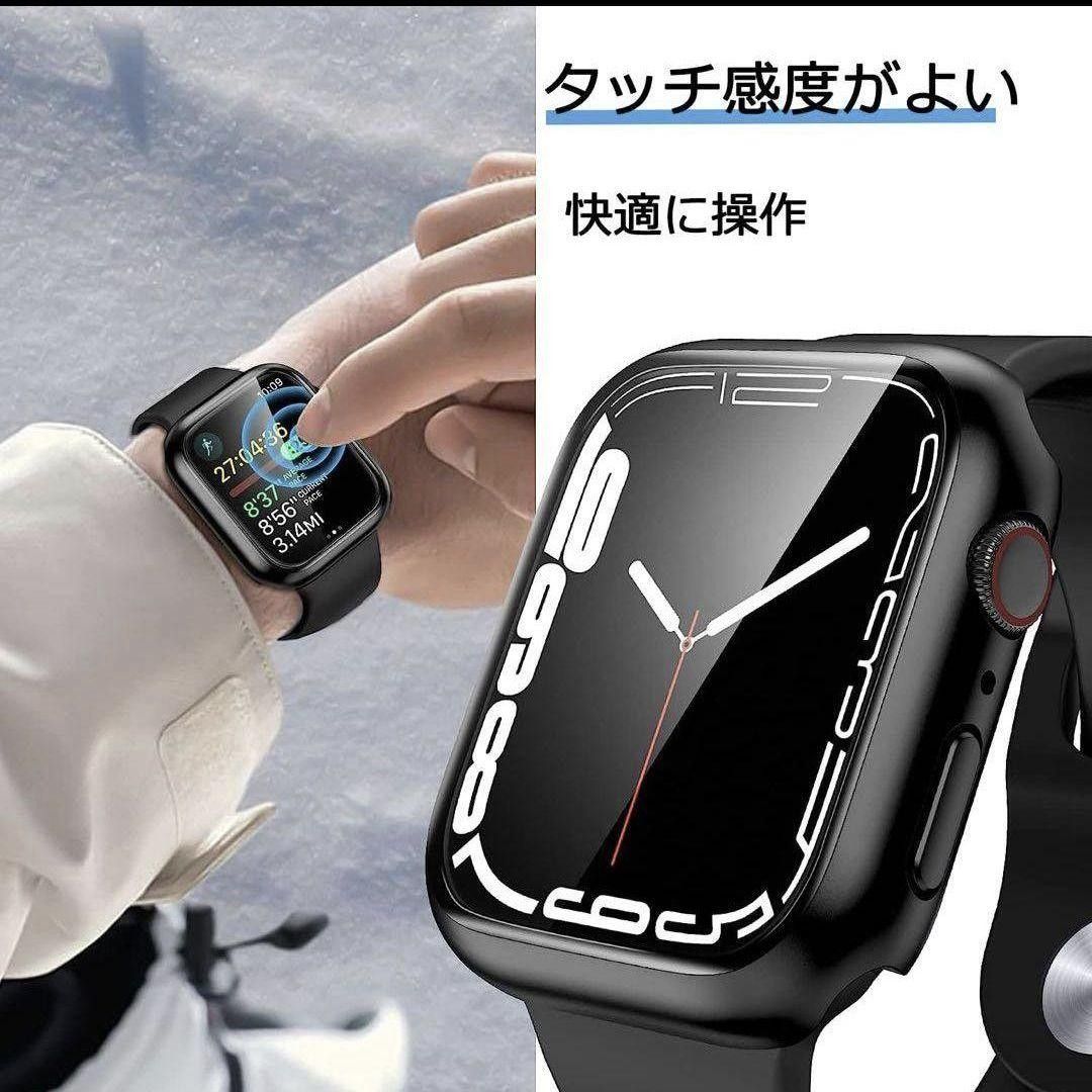 Apple Watch カバー Series9.8.7 45mm アップルウォッチ 保護カバー