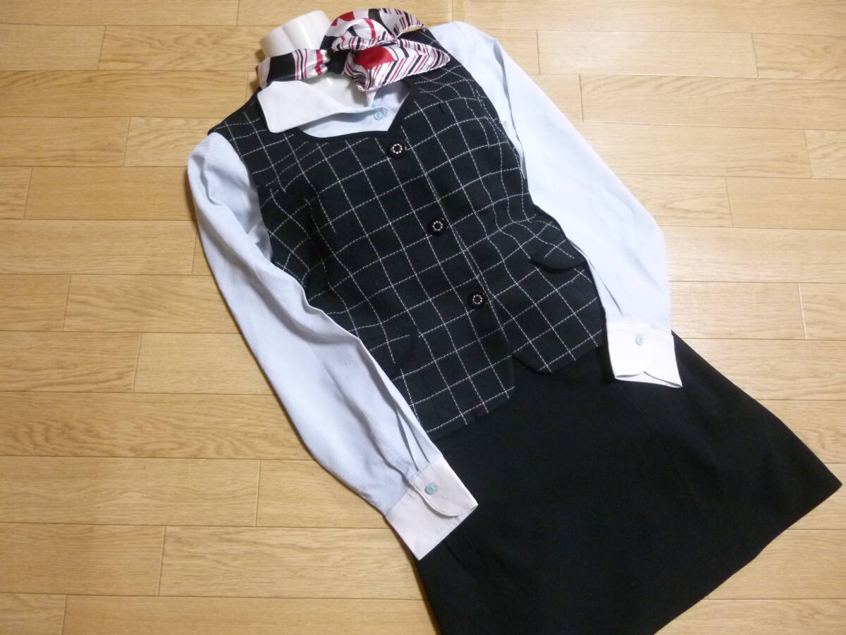 ☆制服セット　空港関連会社　受付嬢　制服☆大きめサイズ_画像3