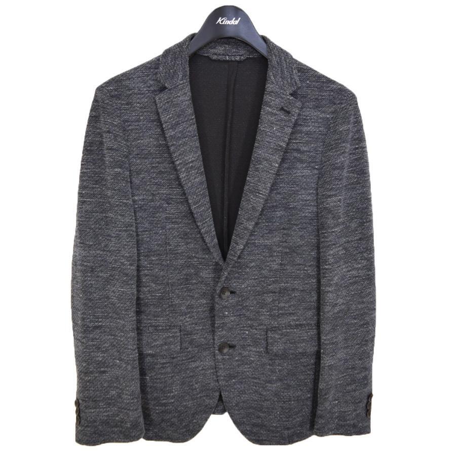  Comme Ca men COMME CA MEN polyester linen2 button jacket navy size :S commodity number :8066000244242