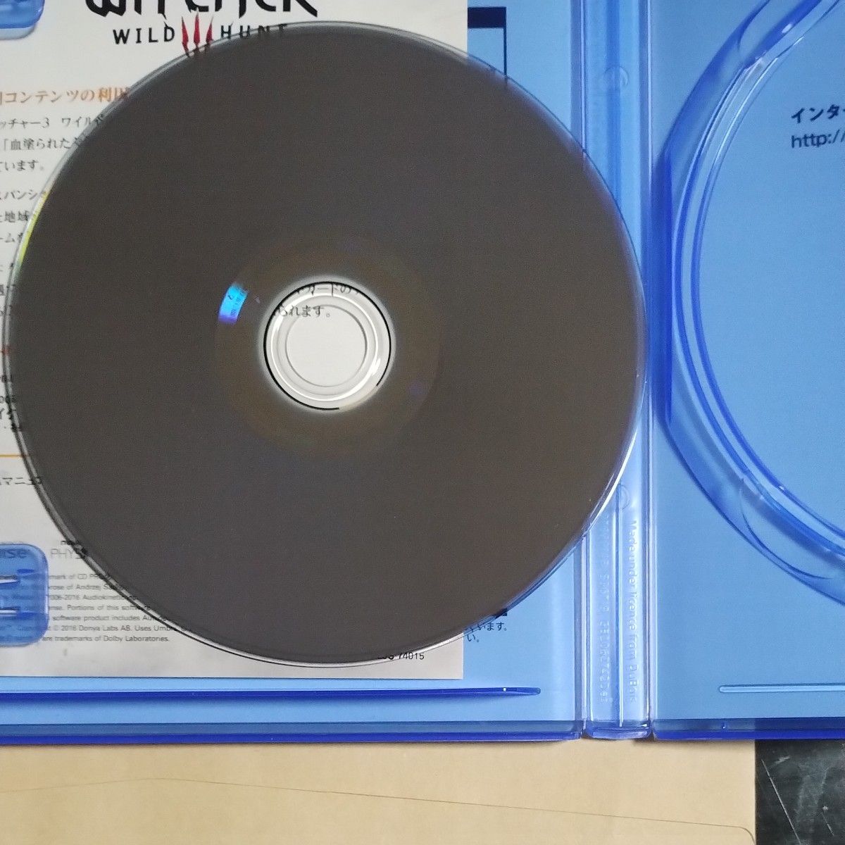 PS 4 ウィッチャー3 ワイルドハント ゲームオブザイヤーエディション