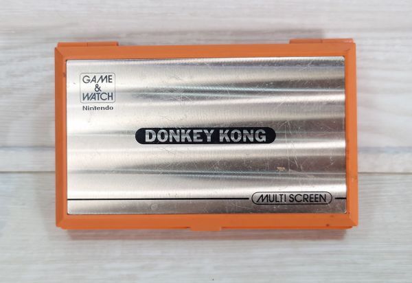 【液晶OK・通電OK】 任天堂 Nintendo ゲームウォッチ DONKEY KONG ドンキーコング DK-52　現状品　G240509051-2_画像1