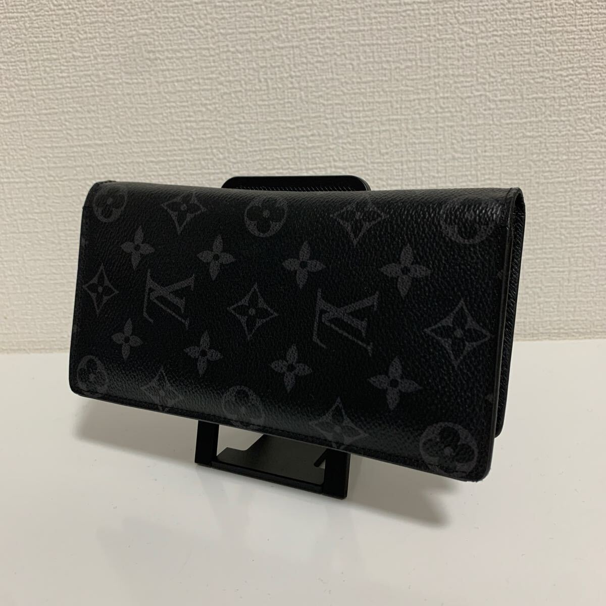 美品 LOUIS VUITTON ルイヴィトン エクリプス ポルトフォイユ ブラザ 長財布 ほつれ無し 2020年モデルの画像1