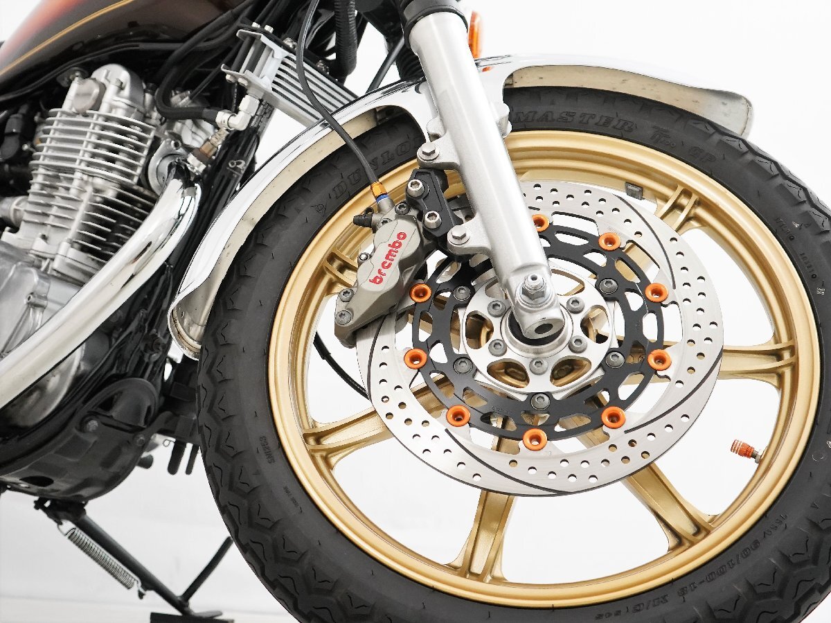 SR400 RH16J 2020年 ワイズギア40th外装＆キャストホイール bremboマスター＆キャリパー＆ローター オイルクーラー 動画有 下取強化出張可_画像3