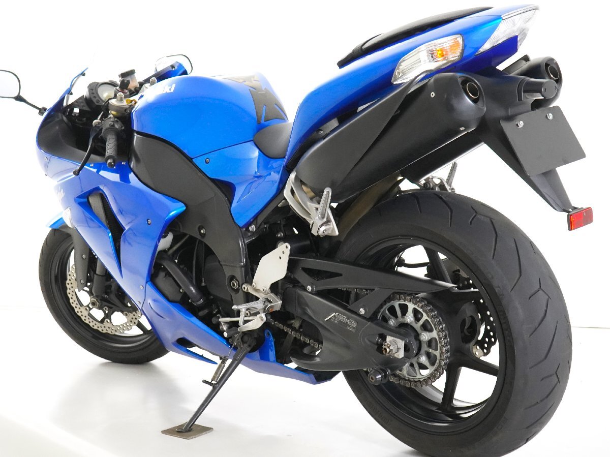 希少 D型 Ninja ZX-10R OHLINSステダン標準 オクムラFサスチューニング 動画有り 下取強化出張可 全国通販 低金利 ローン120回 業販歓迎_画像9