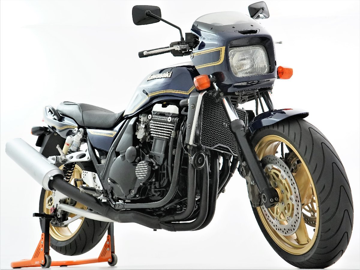 絶版車 中古車 ZRX1100-Ⅱ 1999年 ビキニカウル仕様 Z1000MK2カラーNEWペイント 動画有 下取強化出張可 全国通販 ローン120回 業販歓迎_画像2