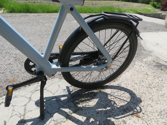 【高級】VANMOOF X3 バンムーフ 24×2.0インチ　電動自転車　水色系 ◎そこそこ美車 ◎普通走行可_画像2